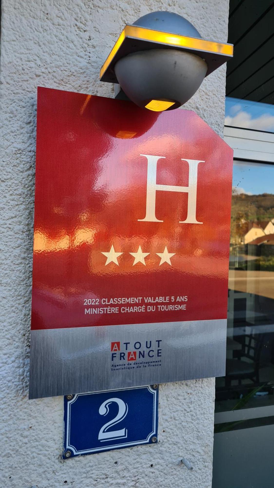 La Truite De La Loue Hotel Quingey ภายนอก รูปภาพ
